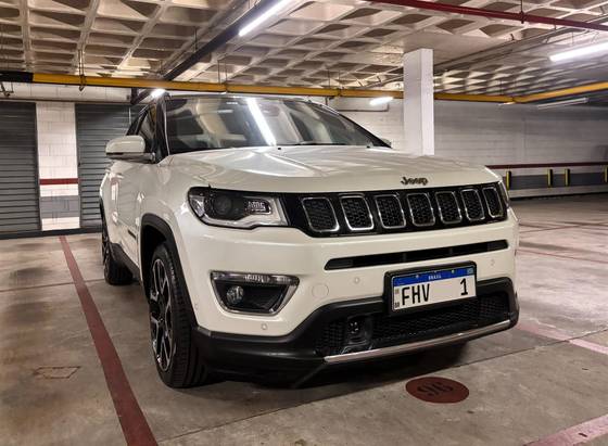 JEEP COMPASS 2.0 16V FLEX LIMITED AUTOMÁTICO JEEP COMPASS 2.0 16V FLEX LIMITED AUTOMÁTICO